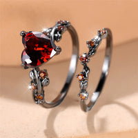 "925 Sterling Silver Timeless Expression Love Stone Ring"