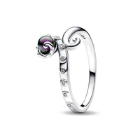 Sterling Silver Embrace: Timeless Love Ring