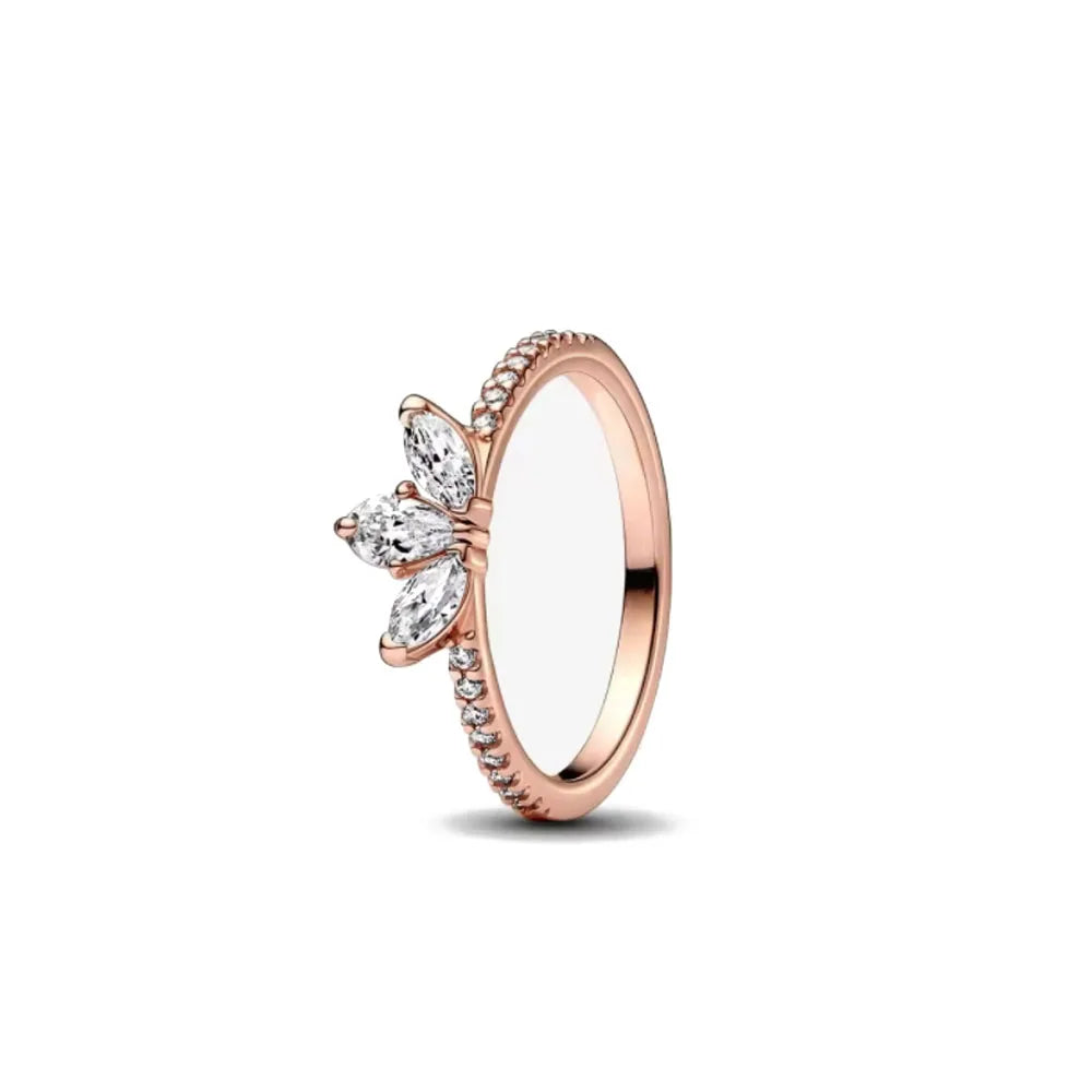 Sterling Silver Embrace: Timeless Love Ring