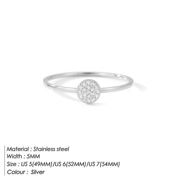 Golden Stainless Steel Couple Rings
