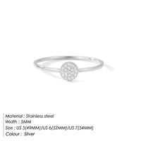 Golden Stainless Steel Couple Rings
